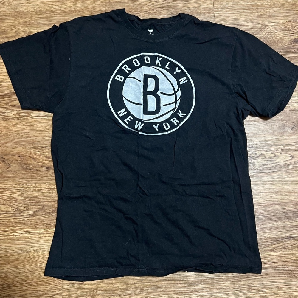 Fanatics Black Brooklyn Nets NBA Tee
